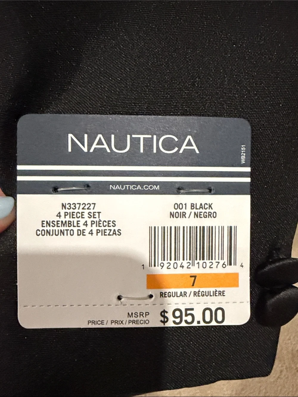 Nautica - Little boy - Satin Trim Tuxedo.
